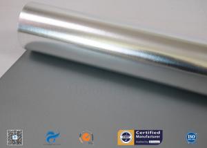 China Fire Protection Aluminum Coated Fiberglass Heat Resistant Fabric on sale