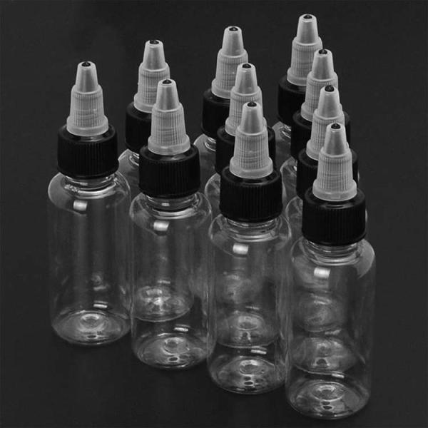 Customized Sealing Type Plastic Screw Top Bottles Capacity 15ml 30ml 50ml 70ml