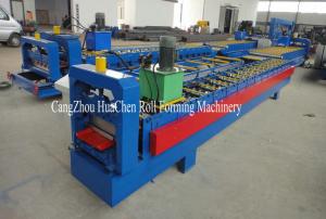 China Self Joint Roofing Sheet Roll Forming Machine 3 phases For 380 Voltage on sale