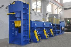 Wholesale Non - Ferrous Iron Recycling Machine Iron Aluminum Car Metal Shear Baler from china suppliers