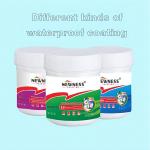 Volume 20KG/BUCKET Polyurethane Waterproof Paint Liquid Rubber Coating for