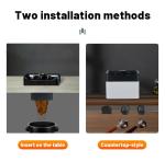 Automatic Coffee Portafilter Cleaner Electric Wipe-Free Box For 51-58mm Grounds