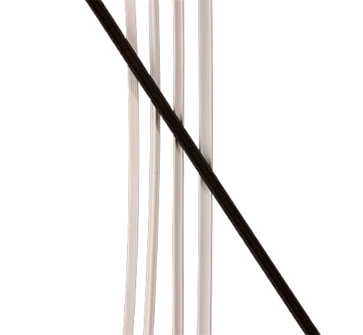 Medical 3d Black Face Mask Nose Wire Double Wire Nose Bridge 5.0mm