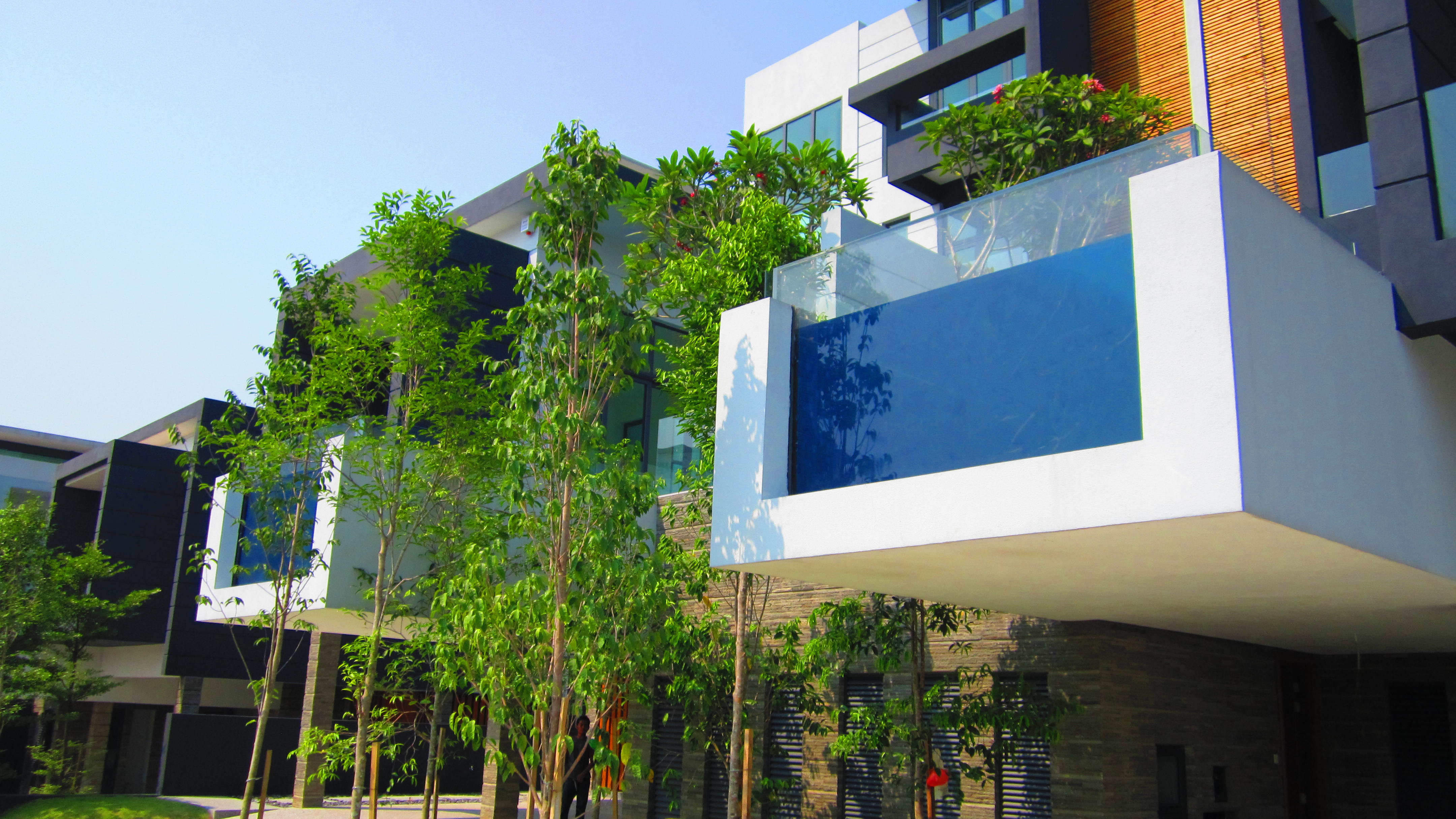 Dry Constant Temperature Polymerization Acrylic Swimming Pool for Private Villa House