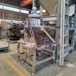 Small Manual Bag Dumping Station For Grain Powder 25KG 50KG 75KG