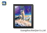 3d Lenticular Printing Picture Of Animal Wolf , Custom Decorative Wall Art