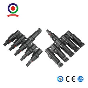 Wholesale 1 Male To 5 Female And 1 Female To 5 Male T Branch Connectors Cable Coupler from china suppliers