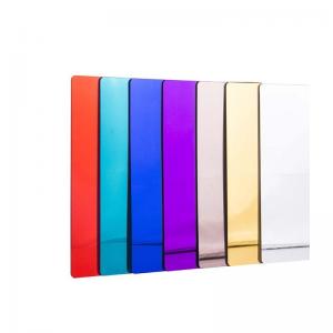 Wholesale Plastic Mirror Acrylic Sheet Mirror Plexiglass 4x8 Gold For Wedding Invitations from china suppliers