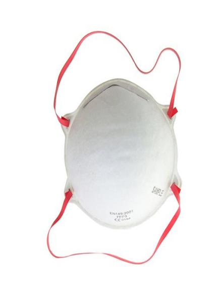 Anti Dust Non Woven Medical Mask Disposable N95 Dust Mask With Two Stapled Head