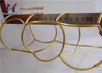 Circular Tube Ring Mesh Curtain 3.0mm 201 Stainless Steel