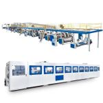 Electric Heating High Speed 3/5/7 Ply Corrugated Cardboard Production Line with