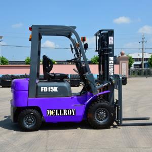 Wholesale 12° Mast Tilt Diesel Powered Forklift FD15 Front Tyre 6.50-10-10PR from china suppliers