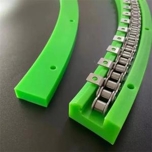 China Polyethylene Guide Rail UHMWPE Plastic Chain Guide Wear Strips For Conveyor Belt on sale
