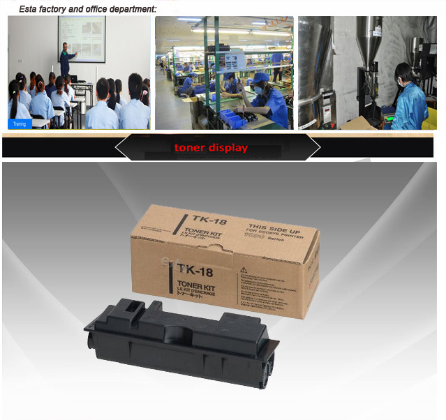 Kyocera TK - 18 Toner Kit , Compatible Toner Cartridges for FS - Printer 1018 / FS 1020