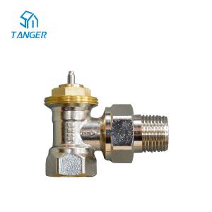 Wholesale 10mm 15mm Angled Thermostatic Radiator Valve Trv Angled Valve from china suppliers