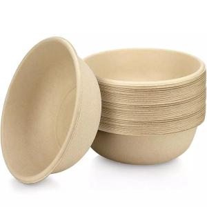Wholesale 100% Biodegradable Paper Bowls For Hot And Appetizers Household Food Containers Disposable Bowls from china suppliers