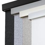 100% Blackout Cordless Polyester Roller Window Shades Blinds For Windows Shades