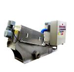 0.65kw Screw Press Volute Slurry Sludge Dewatering Machine For Municipal