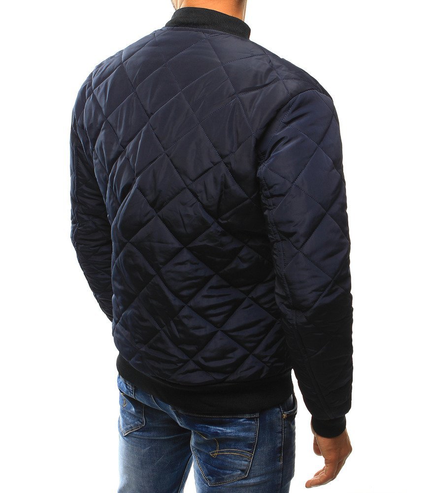 Thicker Quilted Lining Warm Waterproof Winter Jacket For Men V Neck Design