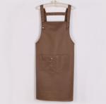 Overall Paint Industrial Cotton Apron Customized Logo Light Brown Tooling Anti