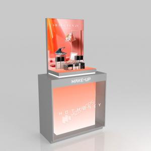 Wholesale Display Stand Grey Iron Makeup Headband Light Box For Trendy Store Display Furniture And Fashion-Forward Display Stand from china suppliers