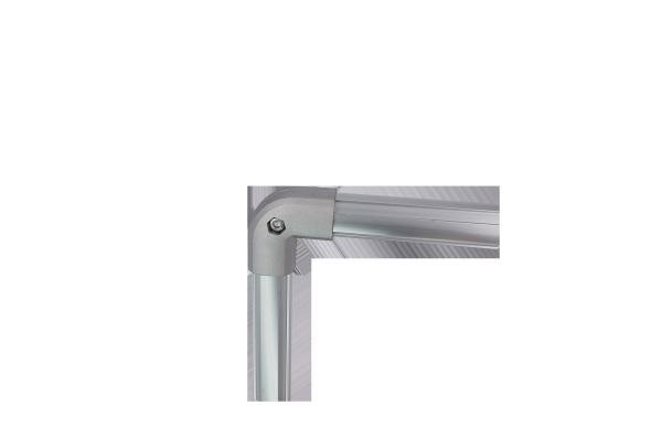 Pipe Rack AL-2 Aluminium Tube Connectors Female / Claw Attended Mode Silvery
