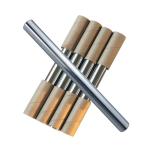 Nickel Coating Stainless Neodymium Magnet Bar With Hole Main Materials NdFeB