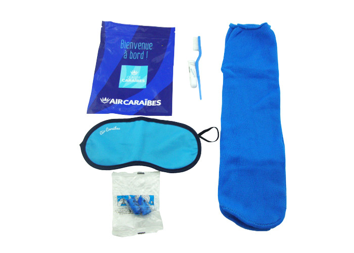 Original Airline Amenity Kits / Five Contents Pack In Fresco Bag Travel Set