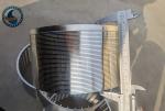 300um Slot Wedge Wire Screen Pipe Stainless Steel 304 Drum Shaped