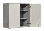 Cold Rolling Steel Swing Door 0.09m³ Slim Metal Storage Cabinet