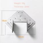 Galvanized Metal Bracket Timber Connector Building Construction Joist Hangers