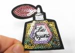 Bright Color Sequin Embroidery Patches Small Size Sequin Iron On Appliques