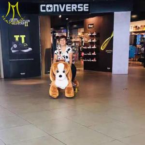 Wholesale Hansel amusement high quality family walking plush animal toy ride from china suppliers