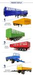 Latest CIMC Fence semi-trailer Truck