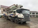 56m 309KW Used Concrete Pump Truck High Safety Frame Year 2010 180m3/h