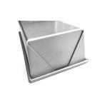 22.9X7.6X8.9CM Single Alumminum steel baking loaf pan baking tray toast box