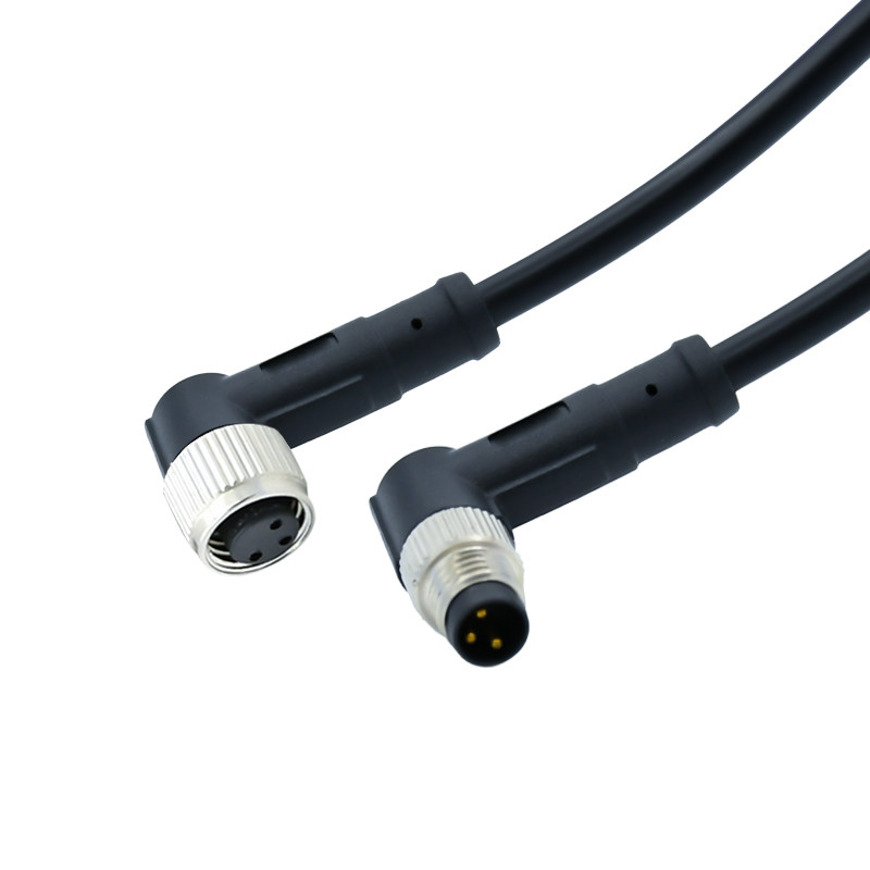 Efficient IP67 Waterproof Cable Connector Female Varies Length High Temperature Rating