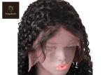 Fluffy 20inch 100 Real Human Hair Wigs Deep Wave 4x4 Closure Wig