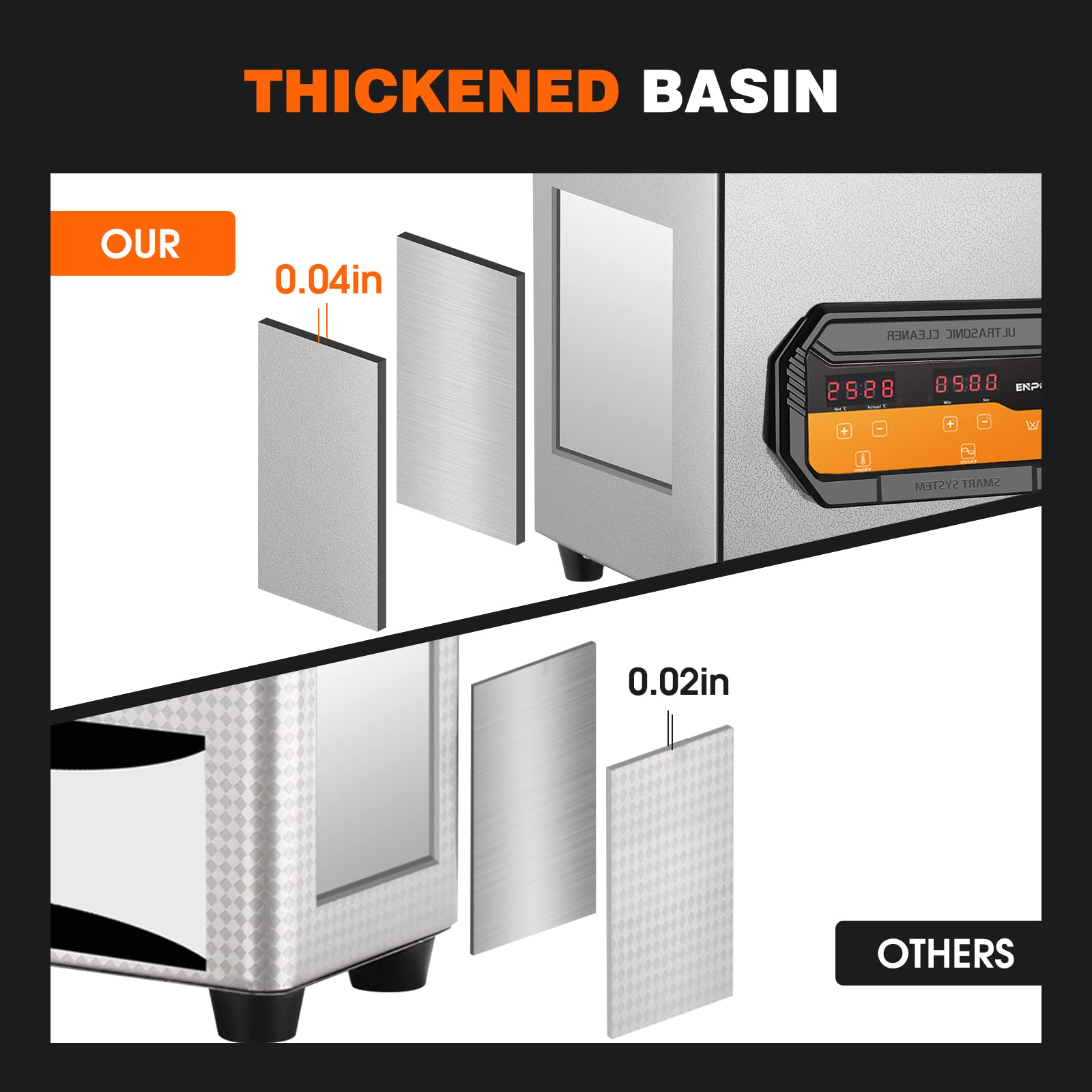 3L Ultrasonic Cleaning Machine 100w Ultrasonic Washing Machine