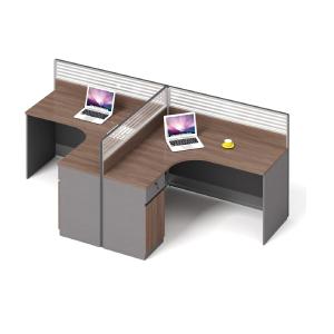 Wholesale L2830*W1430*H1100mm Office Computer Table Cubicle Partition from china suppliers
