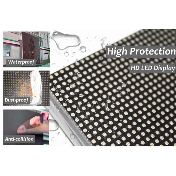 ISO2001 4K GOB LED Display P1.667 P2.0 P2.5 Advertising Wall 1200nits