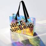 Iridescence Beach Bags for Women - Extra Large Beach Tote Waterproof Sandproof,