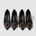 ZM022 857-10 Autumn New 2020 Sexy Women'S High Heel Shoes Wholesale Diamond Cat