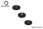 Anti-Scratch Super Strong Neodymium Round Rubber Coated Magnet D66 D88 For Stand
