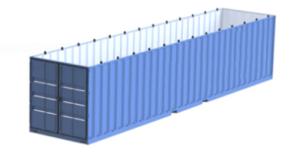 Wholesale Shipping Bulk Container Liner Open Top 20ft 30ft 40ft Customized from china suppliers