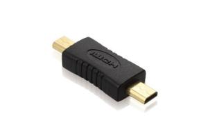Wholesale micro hdmi male to male adapter,hdmi D type adapter for HDTV,monitors from china suppliers