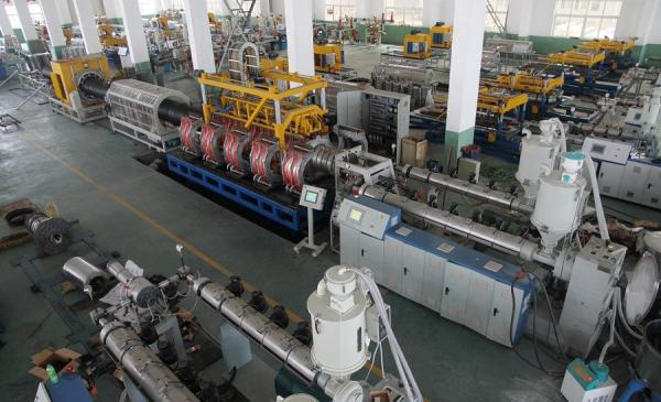 Quality PE Double-Wall Corrugated Pipe Extrusion Line/ PP PVC Corrugated Pipe Extrusion Line for sale