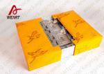 Green Paper Jewelry Gift Boxes , Custom Embossed Personalized Boxes For Business