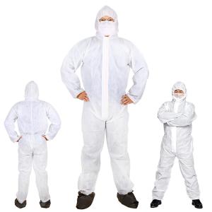 Wholesale 1 Or 2 Ways Zip PP Non Woven Coverall Medical Disposable Polypropylene Coveralls from china suppliers