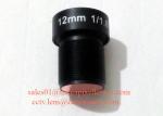 1/1.8" 12mm 4K Megapixel F1.8 S Mount M12x0.5 Non-Distortion Board Lens, 12mm